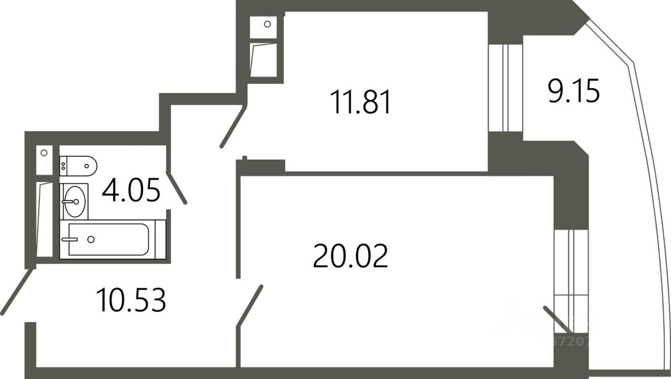 Apartment Sale, 49.16 sq. m. at Messier 18, Sovetskaya Street, mikrorayon Klimovsk, Podolsk, Moscow Region, Russia #1 Apartment Sale, 49.16 sq. m. at Messier 18, Sovetskaya Street, mikrorayon Klimovsk, Podolsk, Moscow Region, Russia #1
