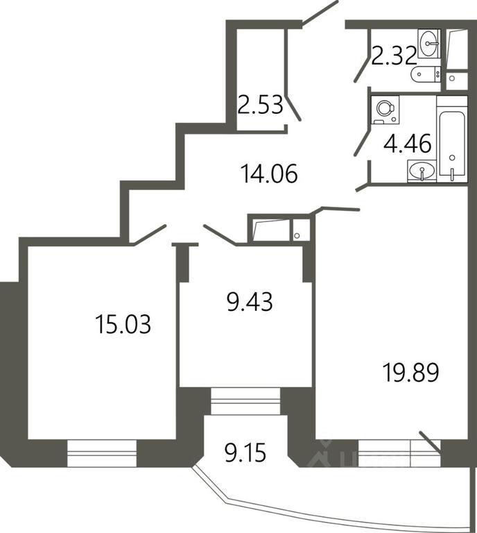 1-BD Apartment Sale, 70.47 sq. m. at Messier 18, Sovetskaya Street, mikrorayon Klimovsk, Podolsk, Moscow Region, Russia #1 1-BD Apartment Sale, 70.47 sq. m. at Messier 18, Sovetskaya Street, mikrorayon Klimovsk, Podolsk, Moscow Region, Russia #1