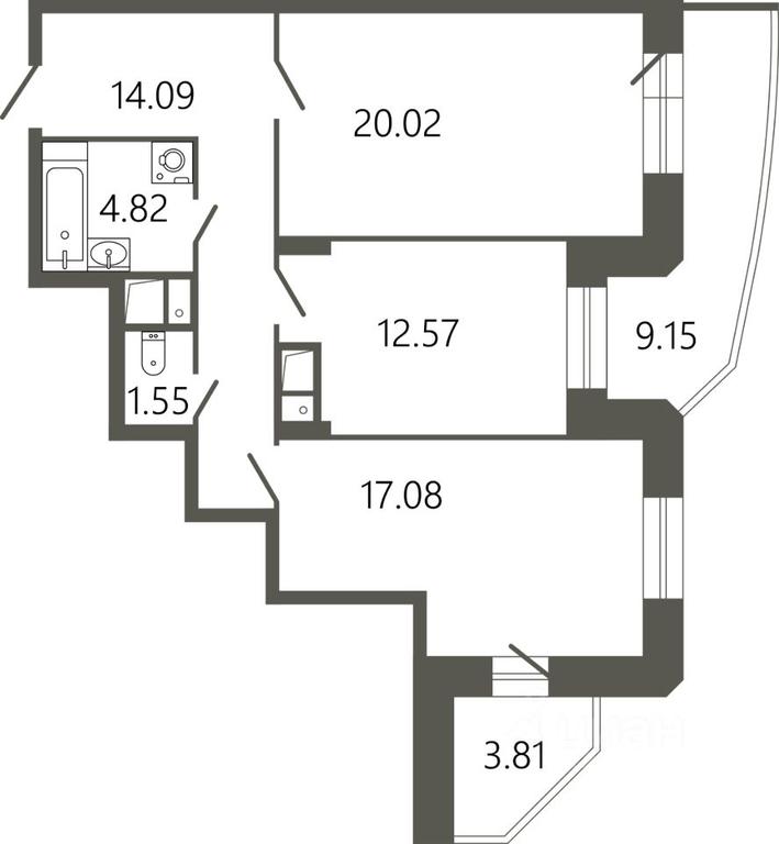 1-BD Apartment Sale, 74.79 sq. m. at Messier 18, Sovetskaya Street, mikrorayon Klimovsk, Podolsk, Moscow Region, Russia #1 1-BD Apartment Sale, 74.79 sq. m. at Messier 18, Sovetskaya Street, mikrorayon Klimovsk, Podolsk, Moscow Region, Russia #1