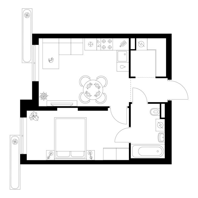 1-BD Apartment Sale, 37.9平方米 at Salarevo Park, Salaryevskaya Street, 8к1, Moskovskiy Settlement, Moscow, Russia #1 1-BD Apartment Sale, 37.9平方米 at Salarevo Park, Salaryevskaya Street, 8к1, Moskovskiy Settlement, Moscow, Russia #1