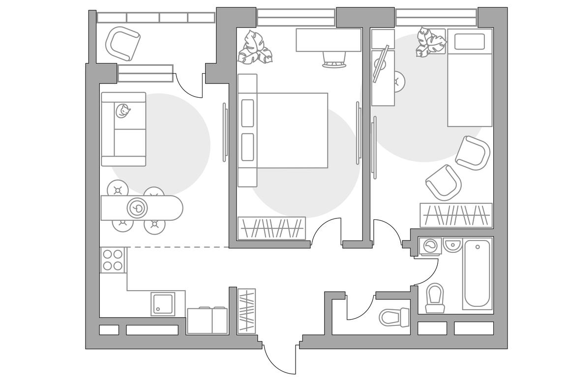 3-BD Apartment Sale, 56.45 sq. m. at Ilinois, Ilyinskiy Blind Alley, 1с1, Krasnogorsk, Moscow Region, Russia #1 3-BD Apartment Sale, 56.45 sq. m. at Ilinois, Ilyinskiy Blind Alley, 1с1, Krasnogorsk, Moscow Region, Russia #1