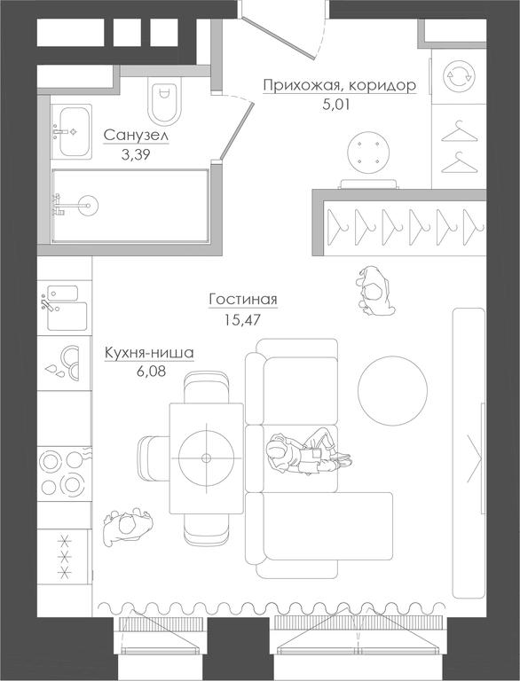 Продажа квартиры, 31,23 м² в ЖК «Селигер Сити», Ильменский проезд, 14к3, Москва, Россия #1