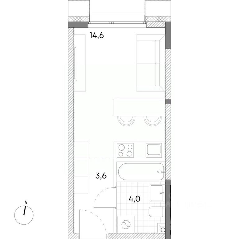 Apartment Sale, 22.2平方米 at Wellbe (Vellbi), Aleksandrovka Street, Zelenograd, Moscow, Russia #1 Apartment Sale, 22.2平方米 at Wellbe (Vellbi), Aleksandrovka Street, Zelenograd, Moscow, Russia #1