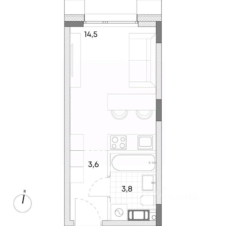 Apartment Sale, 21.9 sq. m. at Wellbe (Vellbi), Aleksandrovka Street, Zelenograd, Moscow, Russia #1 Apartment Sale, 21.9 sq. m. at Wellbe (Vellbi), Aleksandrovka Street, Zelenograd, Moscow, Russia #1
