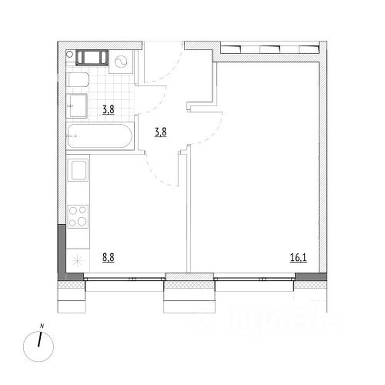 Apartment Sale, 32.5 sq. m. at Wellbe (Vellbi), Aleksandrovka Street, Zelenograd, Moscow, Russia #1 Apartment Sale, 32.5 sq. m. at Wellbe (Vellbi), Aleksandrovka Street, Zelenograd, Moscow, Russia #1