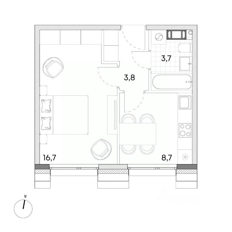 Apartment Sale, 33 sq. m. at Wellbe (Vellbi), Aleksandrovka Street, Zelenograd, Moscow, Russia #1 Apartment Sale, 33 sq. m. at Wellbe (Vellbi), Aleksandrovka Street, Zelenograd, Moscow, Russia #1