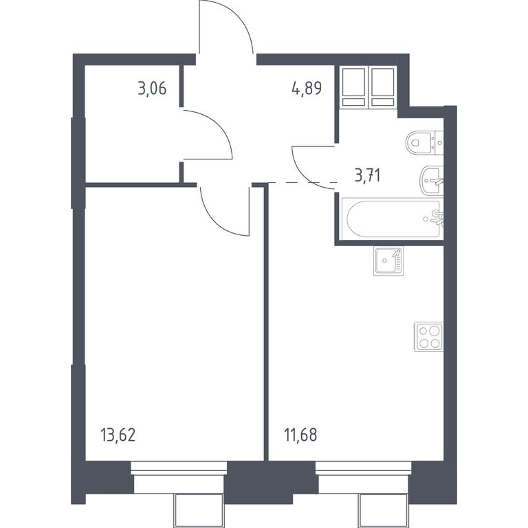Apartment Sale, 37.12 sq. m. at Troparevo Park, Kiyevskoye shosse, 21-y kilometr, 3с4, Mosrentgen Settlement, Moscow, Russia #1 Apartment Sale, 37.12 sq. m. at Troparevo Park, Kiyevskoye shosse, 21-y kilometr, 3с4, Mosrentgen Settlement, Moscow, Russia #1