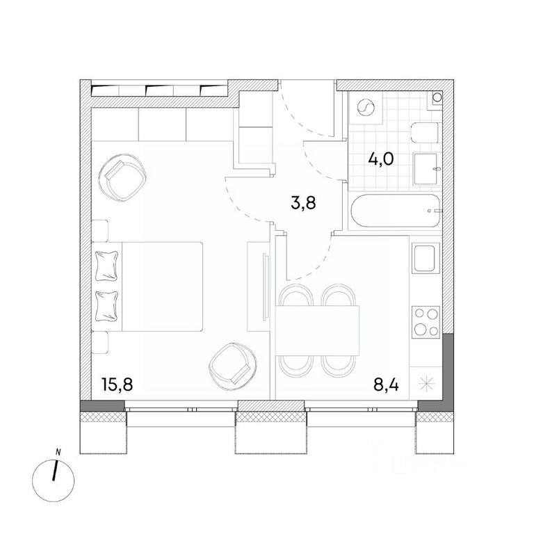 Apartment Sale, 32平方米 at Wellbe (Vellbi), Aleksandrovka Street, Zelenograd, Moscow, Russia #1 Apartment Sale, 32平方米 at Wellbe (Vellbi), Aleksandrovka Street, Zelenograd, Moscow, Russia #1