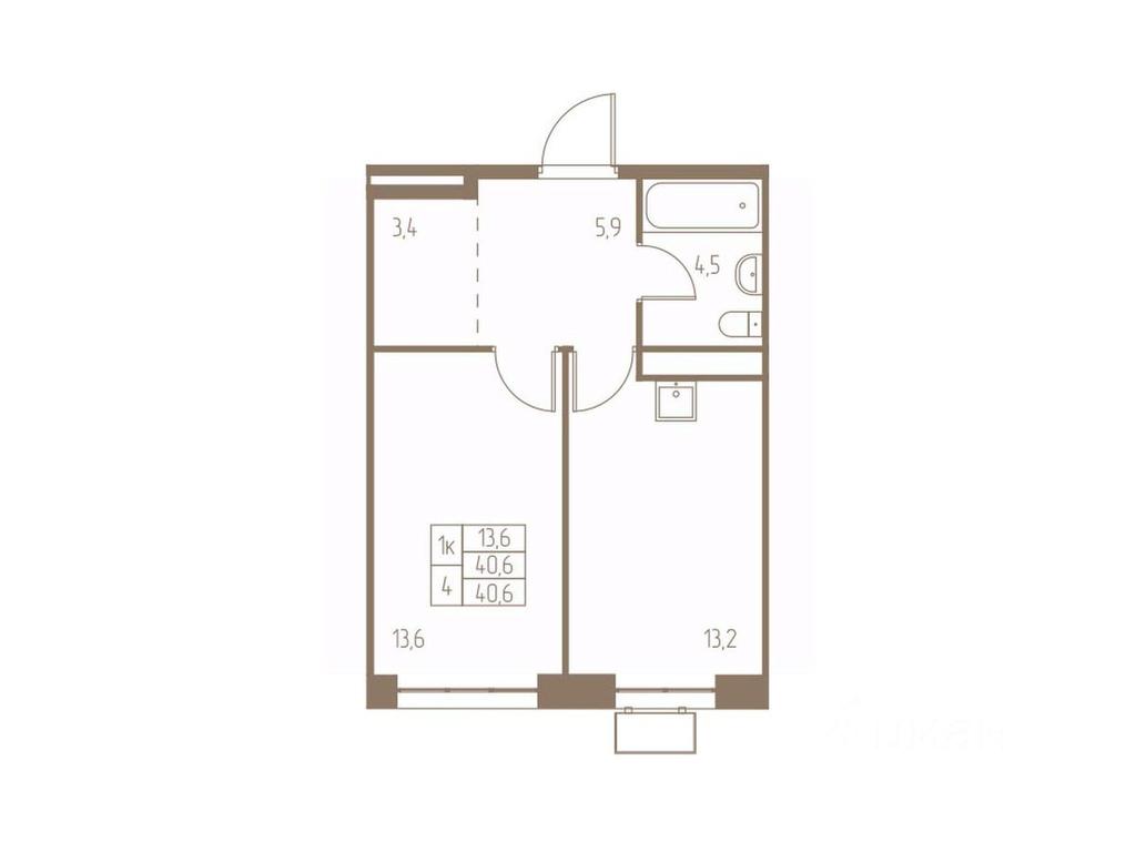 Apartment Sale, 40.6平方米 at Fabrikant, 2-y Fabrichny proyezd, Pushkino, Moscow Region, Russia #1 Apartment Sale, 40.6平方米 at Fabrikant, 2-y Fabrichny proyezd, Pushkino, Moscow Region, Russia #1