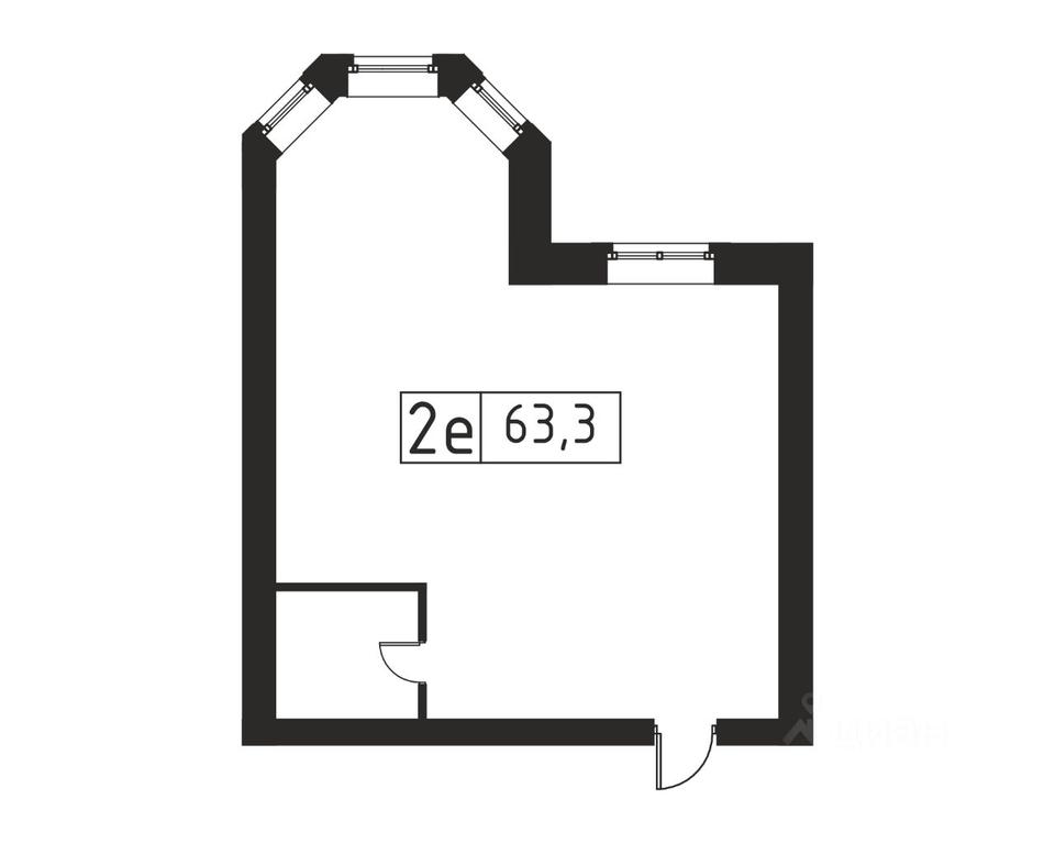 Apartment Sale, 63.3 sq. m. at Bereg, Beregovaya Street, Khimki, Moscow Region, Russia #1