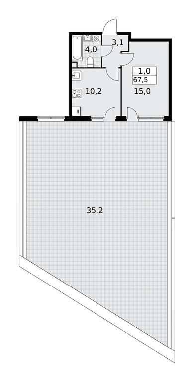 Apartment Sale, 67.5平方米 at Skandinaviya, Skandinaviya Residential Complex, Sosenskoye Settlement, Moscow, Russia #1 Apartment Sale, 67.5平方米 at Skandinaviya, Skandinaviya Residential Complex, Sosenskoye Settlement, Moscow, Russia #1