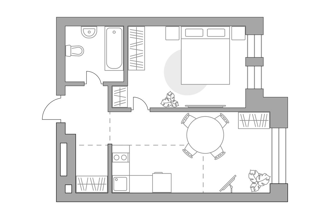 1-BD Apartment Sale, 44.06平方米 at MYPRIORITY Paveletskaya, Dubininskaya Street, 17с2, Moscow, Russia #2 1-BD Apartment Sale, 44.06平方米 at MYPRIORITY Paveletskaya, Dubininskaya Street, 17с2, Moscow, Russia #2