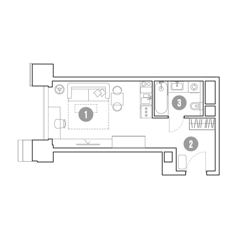 Apartment Sale, 28.6 sq. m. at Mirapolis, Mira Avenue, 222Ас9, Moscow, Russia #1 Apartment Sale, 28.6 sq. m. at Mirapolis, Mira Avenue, 222Ас9, Moscow, Russia #1
