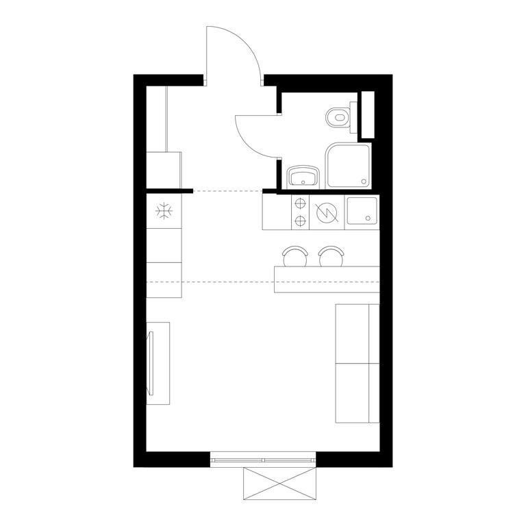 Apartment Sale, 23.5 sq. m. at Volzhskiy Park, 1st Grayvoronovsky Drive, 3с11, Moscow, Russia #1 Apartment Sale, 23.5 sq. m. at Volzhskiy Park, 1st Grayvoronovsky Drive, 3с11, Moscow, Russia #1