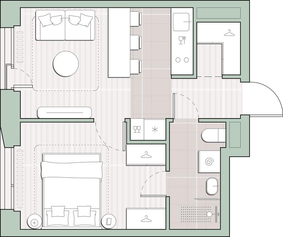 1-BD Apartment Sale, 34.3平方米 at Sreda na Lobachevskogo, Ochakovskoye Highway, Moscow, Russia #1 1-BD Apartment Sale, 34.3平方米 at Sreda na Lobachevskogo, Ochakovskoye Highway, Moscow, Russia #1