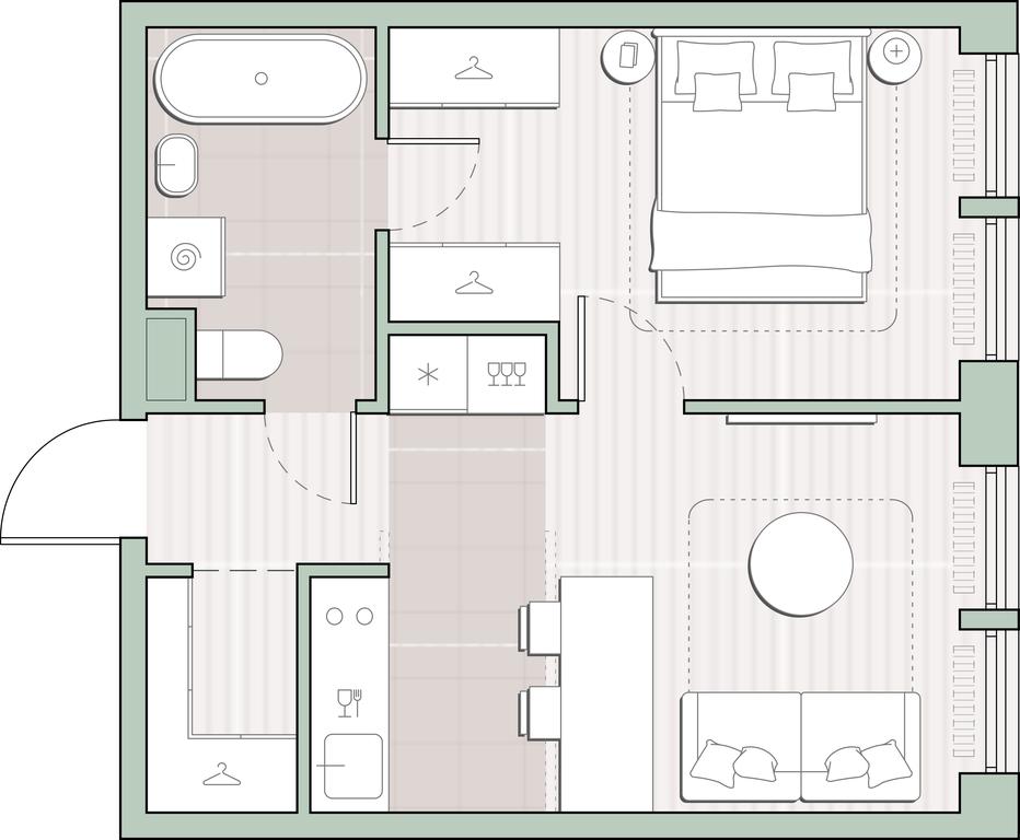 1-BD Apartment Sale, 35.6 sq. m. at Sreda na Lobachevskogo, Ochakovskoye Highway, Moscow, Russia #1 1-BD Apartment Sale, 35.6 sq. m. at Sreda na Lobachevskogo, Ochakovskoye Highway, Moscow, Russia #1