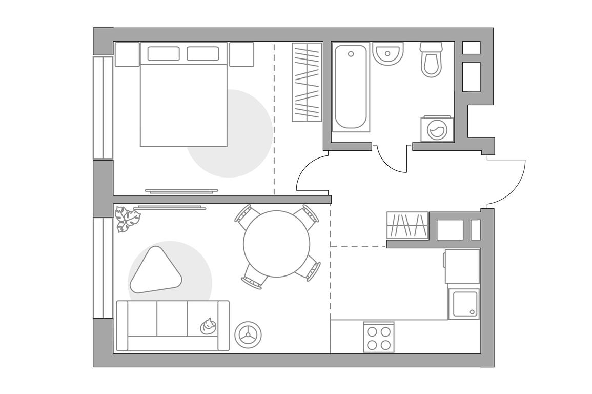 2-BD Apartment Sale, 37.56 sq. m. at BeLuck Kolomenskoe, Kashirskoye Highway, Moscow, Russia #1 2-BD Apartment Sale, 37.56 sq. m. at BeLuck Kolomenskoe, Kashirskoye Highway, Moscow, Russia #1