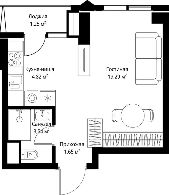 Apartment Sale, 30.55 sq. m. at Jois, 3rd Silikatny Drive, 10, Moscow, Russia #2 Apartment Sale, 30.55 sq. m. at Jois, 3rd Silikatny Drive, 10, Moscow, Russia #2