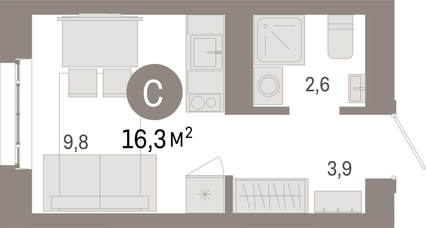 Apartment Sale, 16.3 sq. m. at Kvartal Metronom, Tagilskaya Street, Moscow, Russia #1 Apartment Sale, 16.3 sq. m. at Kvartal Metronom, Tagilskaya Street, Moscow, Russia #1