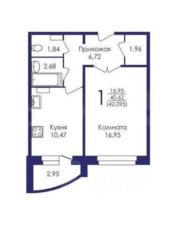 Apartment Sale, 42.1 sq. m. at Moy gorod, ulitsa Ukhtomskogo, Elektrogorsk, Pavlovo-Posadskiy Urban District, Moscow Region, Russia #1 Apartment Sale, 42.1 sq. m. at Moy gorod, ulitsa Ukhtomskogo, Elektrogorsk, Pavlovo-Posadskiy Urban District, Moscow Region, Russia #1