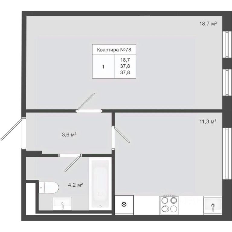 Apartment Sale, 37.8 sq. m. at Iakovlevo, ZhK Yakovlevo, kvartal № 145, Troitsk District, Moscow, Russia #1 Apartment Sale, 37.8 sq. m. at Iakovlevo, ZhK Yakovlevo, kvartal № 145, Troitsk District, Moscow, Russia #1