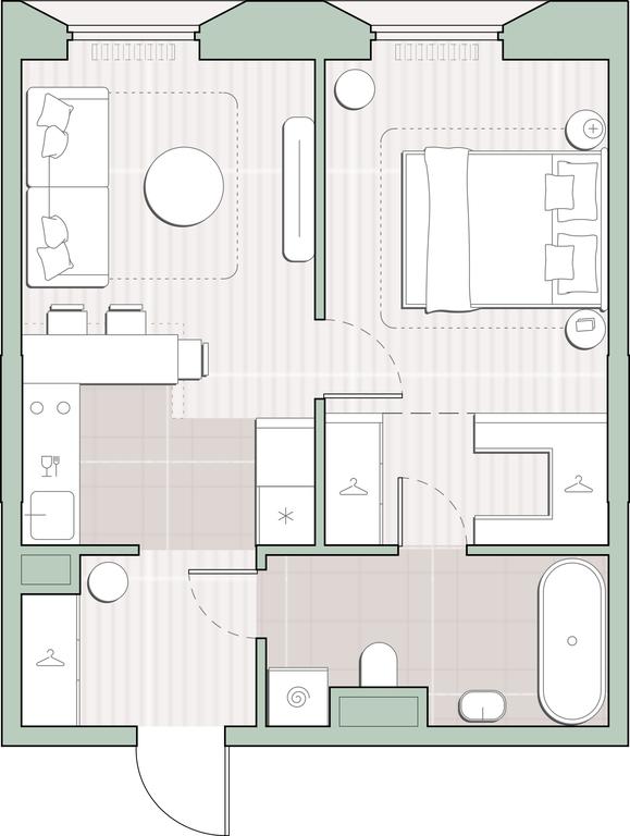 1-BD Apartment Sale, 39.2 sq. m. at Sreda na Lobachevskogo, Ochakovskoye Highway, Moscow, Russia #1