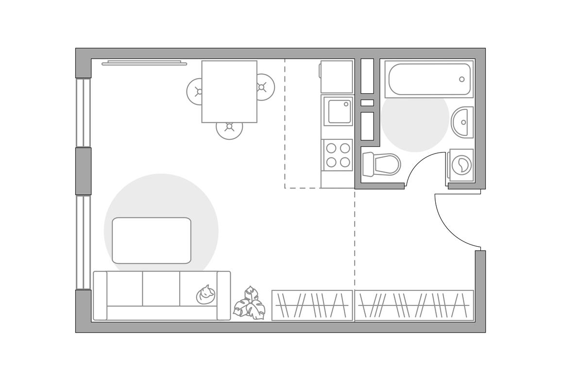 Apartment Sale, 30.11 sq. m. at Anikeevskiy, ulitsa Sergeya Zhadobkina, 1, selo Nikolo-Uryupino, Krasnogorsk City District, Moscow Region, Russia #1