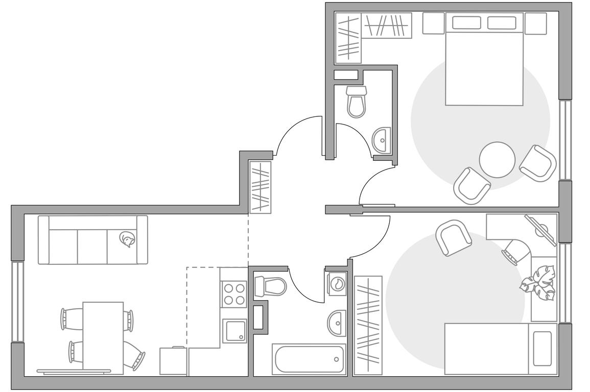 3-BD Apartment Sale, 57.86平方米 at Anikeevskiy, ulitsa Sergeya Zhadobkina, 1, selo Nikolo-Uryupino, Krasnogorsk City District, Moscow Region, Russia #1 3-BD Apartment Sale, 57.86平方米 at Anikeevskiy, ulitsa Sergeya Zhadobkina, 1, selo Nikolo-Uryupino, Krasnogorsk City District, Moscow Region, Russia #1