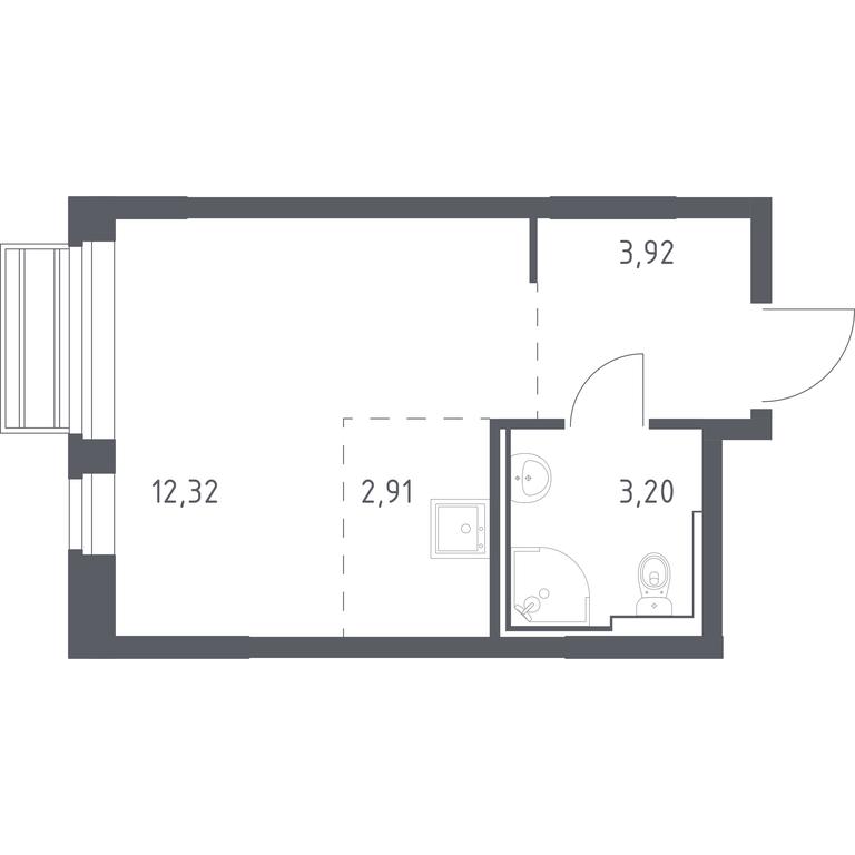 Apartment Sale, 22.35 sq. m. at Rublevskiy Kvartal, Laykovo Green Quarter, zhiloy kompleks Gorod-sobytiye Laykovo, selo Laykovo, Odintsovskiy City District, Moscow Region, Russia #1 Apartment Sale, 22.35 sq. m. at Rublevskiy Kvartal, Laykovo Green Quarter, zhiloy kompleks Gorod-sobytiye Laykovo, selo Laykovo, Odintsovskiy City District, Moscow Region, Russia #1