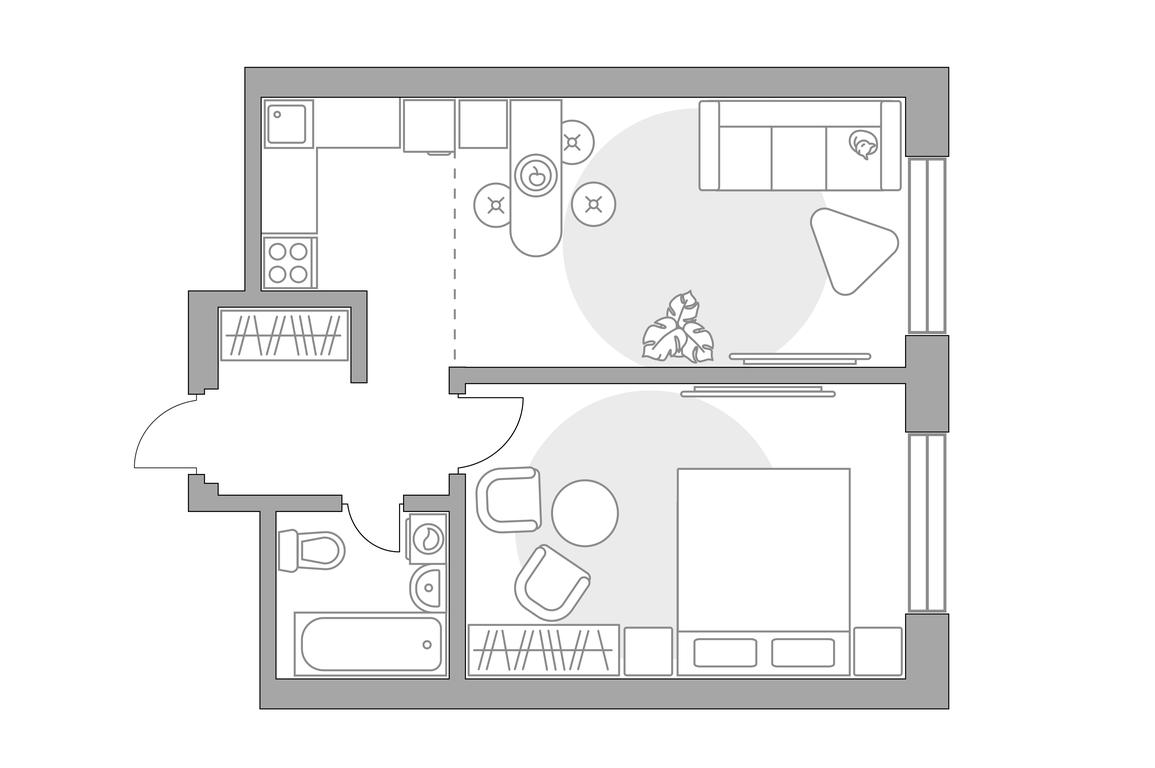 2-BD Apartment Sale, 41.01 sq. m. at Ilinois, Ilyinskiy Blind Alley, 1с1, Krasnogorsk, Moscow Region, Russia #1 2-BD Apartment Sale, 41.01 sq. m. at Ilinois, Ilyinskiy Blind Alley, 1с1, Krasnogorsk, Moscow Region, Russia #1