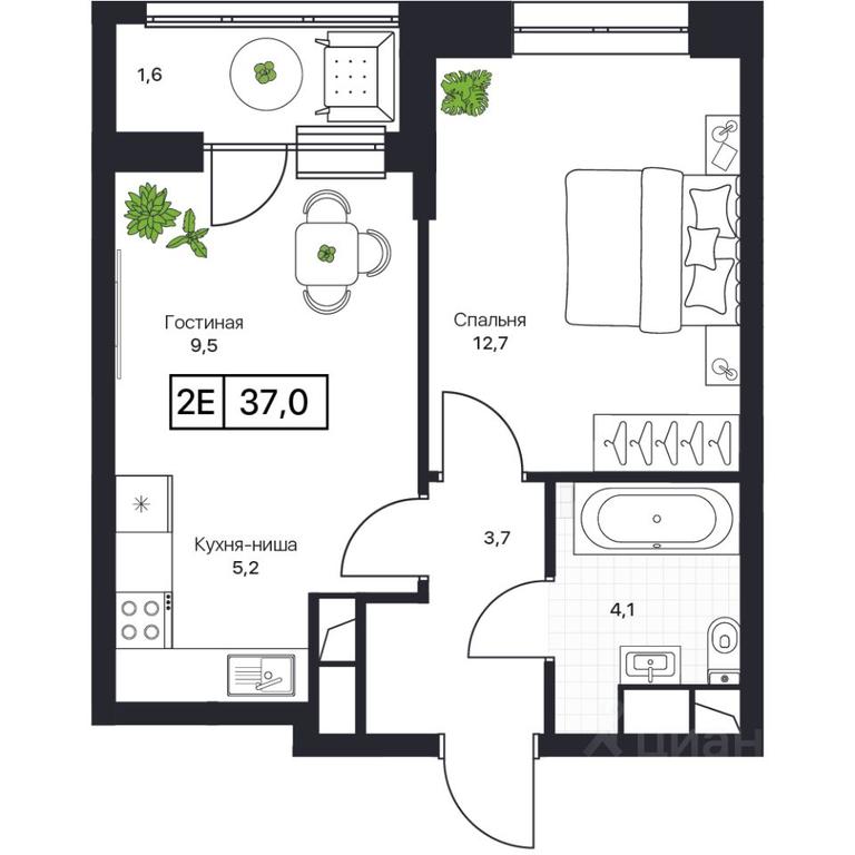Apartment Sale, 37 sq. m. at Pushkino Grad, Polevaya ulitsa, selo Bratovshchina, Pshkinskiy Urban District, Moscow Region, Russia #1 Apartment Sale, 37 sq. m. at Pushkino Grad, Polevaya ulitsa, selo Bratovshchina, Pshkinskiy Urban District, Moscow Region, Russia #1