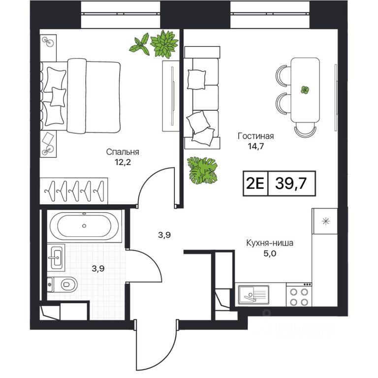 Apartment Sale, 39.7 sq. m. at Pushkino Grad, Polevaya ulitsa, selo Bratovshchina, Pshkinskiy Urban District, Moscow Region, Russia #1 Apartment Sale, 39.7 sq. m. at Pushkino Grad, Polevaya ulitsa, selo Bratovshchina, Pshkinskiy Urban District, Moscow Region, Russia #1