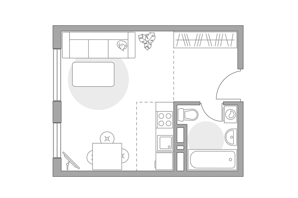 Apartment Sale, 24.99 sq. m. at Anikeevskiy, ulitsa Sergeya Zhadobkina, 1, selo Nikolo-Uryupino, Krasnogorsk City District, Moscow Region, Russia #1