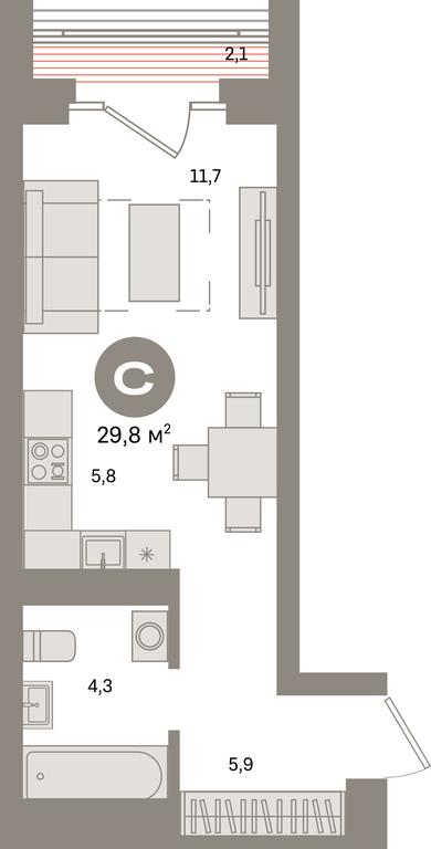 Apartment Sale, 29.8 sq. m. at Kvartal Metronom, Tagilskaya Street, Moscow, Russia #1 Apartment Sale, 29.8 sq. m. at Kvartal Metronom, Tagilskaya Street, Moscow, Russia #1