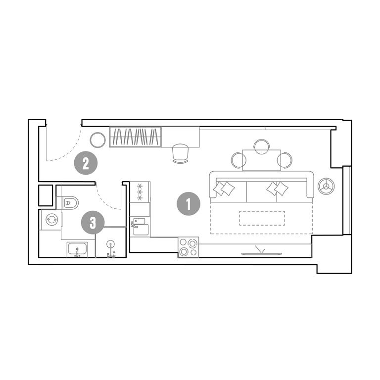 Apartment Sale, 31.2 sq. m. at Mirapolis, Mira Avenue, 222Ас9, Moscow, Russia #1 Apartment Sale, 31.2 sq. m. at Mirapolis, Mira Avenue, 222Ас9, Moscow, Russia #1