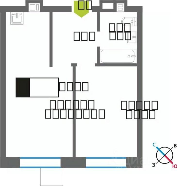 Apartment Sale, 39.4平方米 at Smart Kvartal Lesnaya Otrada, ulitsa Detstva, derevnya Aristovo, Krasnogorsk Urban District, Moscow Region, Russia #1 Apartment Sale, 39.4平方米 at Smart Kvartal Lesnaya Otrada, ulitsa Detstva, derevnya Aristovo, Krasnogorsk Urban District, Moscow Region, Russia #1