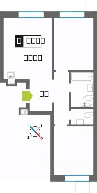 1-BD Apartment Sale, 53.4 sq. m. at Smart Kvartal Lesnaya Otrada, ulitsa Detstva, derevnya Aristovo, Krasnogorsk Urban District, Moscow Region, Russia #1 1-BD Apartment Sale, 53.4 sq. m. at Smart Kvartal Lesnaya Otrada, ulitsa Detstva, derevnya Aristovo, Krasnogorsk Urban District, Moscow Region, Russia #1