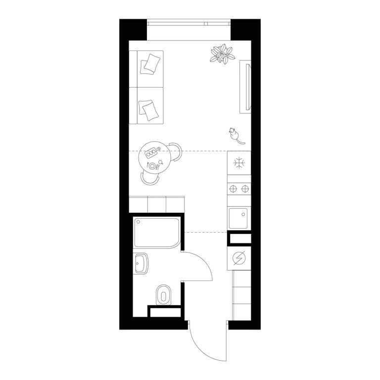 Apartment Sale, 20.3 sq. m. at Amurskiy Park, Амурская улица, 2с11, Москва, Россия #1 Apartment Sale, 20.3 sq. m. at Amurskiy Park, Амурская улица, 2с11, Москва, Россия #1