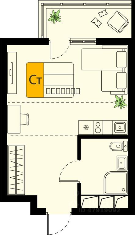 Apartment Sale, 23.68 sq. m. at Khimki Taym, mikrorayon Planernaya, Khimki, Moscow Region, Russia #1 Apartment Sale, 23.68 sq. m. at Khimki Taym, mikrorayon Planernaya, Khimki, Moscow Region, Russia #1