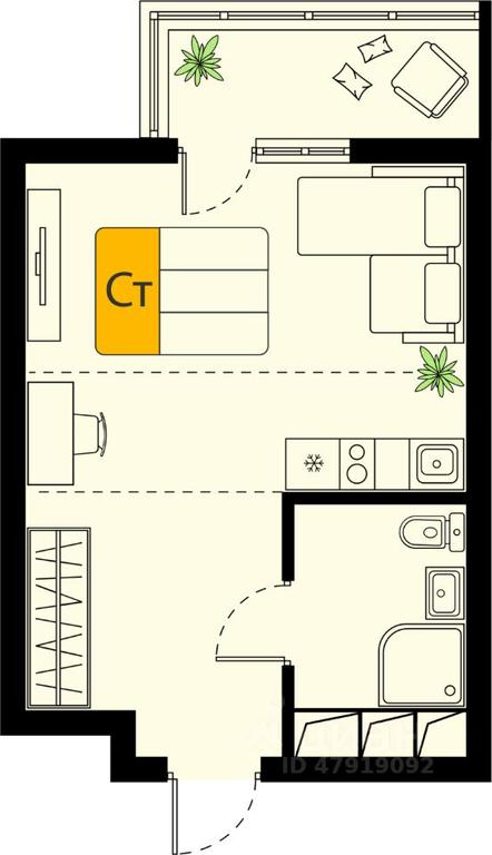 Apartment Sale, 23.5 sq. m. at Khimki Taym, mikrorayon Planernaya, Khimki, Moscow Region, Russia #1 Apartment Sale, 23.5 sq. m. at Khimki Taym, mikrorayon Planernaya, Khimki, Moscow Region, Russia #1