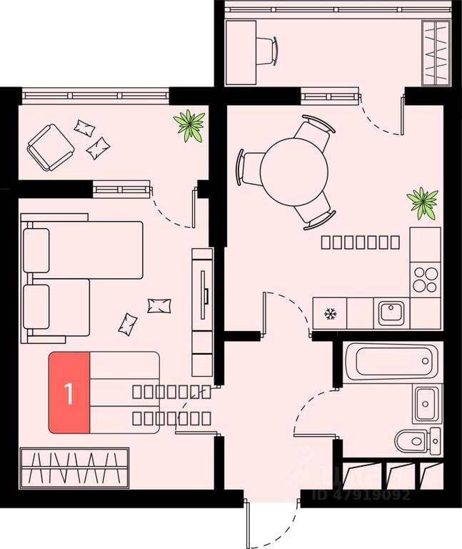Apartment Sale, 39平方米 at Khimki Taym, mikrorayon Planernaya, Khimki, Moscow Region, Russia #1 Apartment Sale, 39平方米 at Khimki Taym, mikrorayon Planernaya, Khimki, Moscow Region, Russia #1