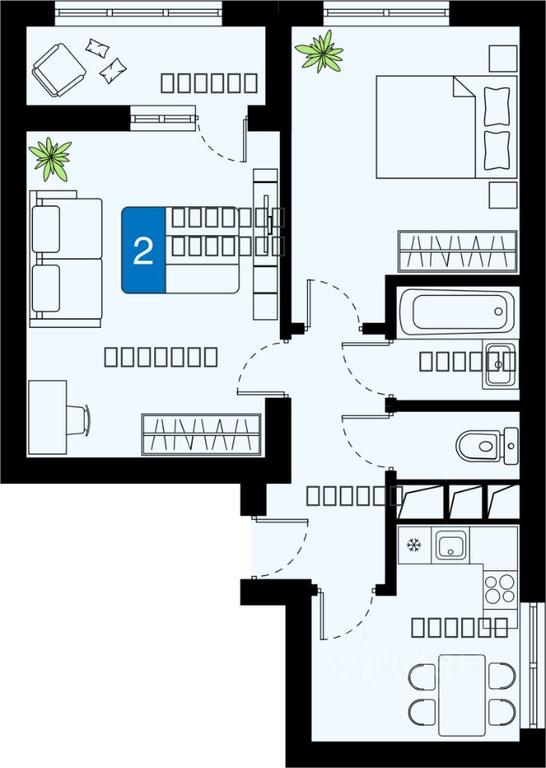 1-BD Apartment Sale, 48.88 sq. m. at Khimki Taym, mikrorayon Planernaya, Khimki, Moscow Region, Russia #1 1-BD Apartment Sale, 48.88 sq. m. at Khimki Taym, mikrorayon Planernaya, Khimki, Moscow Region, Russia #1