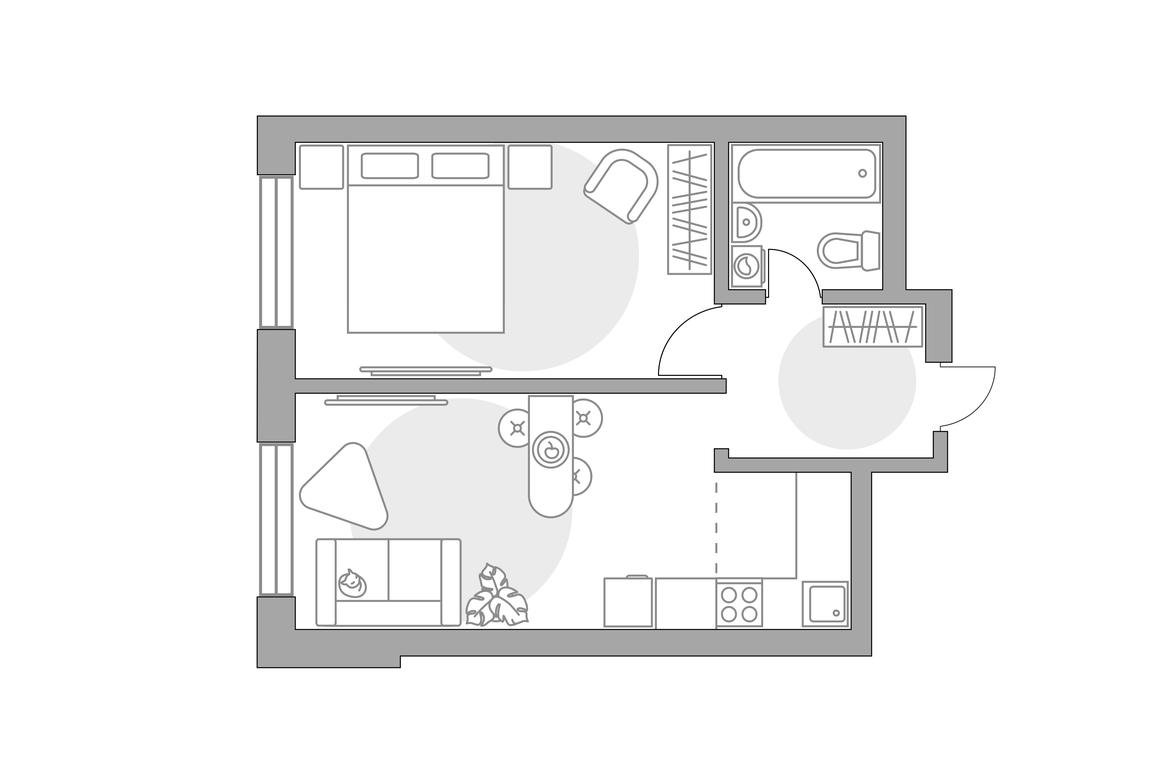 2-BD Apartment Sale, 39.58平方米 at Ilinois, Ilyinskiy Blind Alley, 1с1, Krasnogorsk, Moscow Region, Russia #1 2-BD Apartment Sale, 39.58平方米 at Ilinois, Ilyinskiy Blind Alley, 1с1, Krasnogorsk, Moscow Region, Russia #1