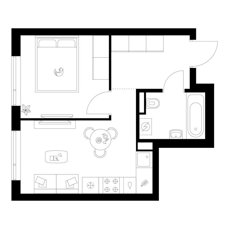 1-BD Apartment Sale, 32.2平方米 at Losinoostrovskiy Park, Otkrytoye Highway, 18Ас11, Moscow, Russia #1 1-BD Apartment Sale, 32.2平方米 at Losinoostrovskiy Park, Otkrytoye Highway, 18Ас11, Moscow, Russia #1
