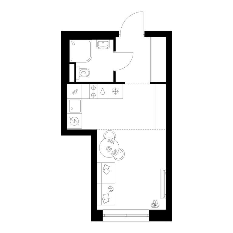 Apartment Sale, 22.5 sq. m. at Narvin, Kronshtadtsky Boulevard, 14с13, Moscow, Russia #1 Apartment Sale, 22.5 sq. m. at Narvin, Kronshtadtsky Boulevard, 14с13, Moscow, Russia #1