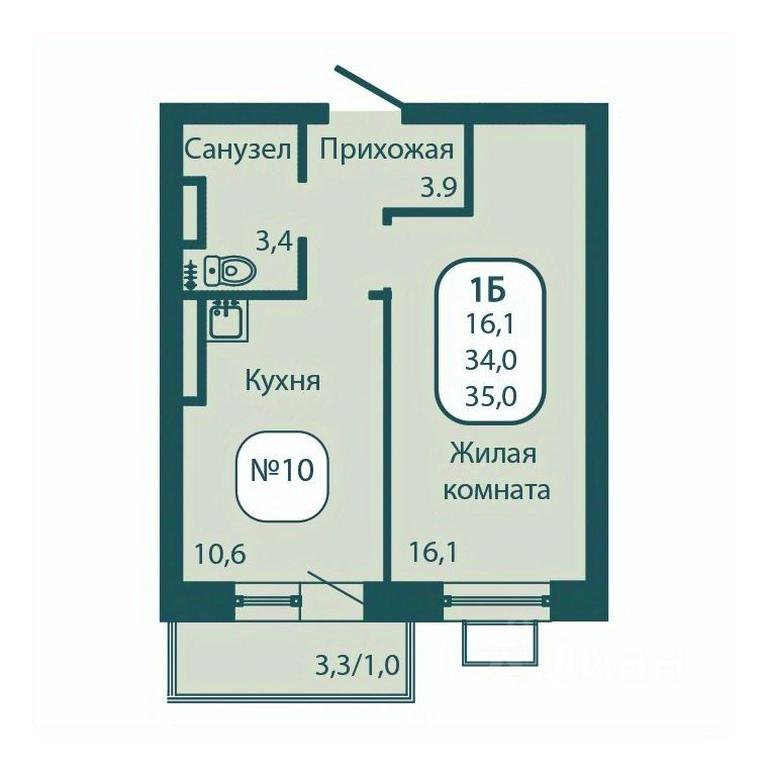 Apartment Sale, 35平方米 at Andreevka LIFE, Georgievskoe Highway, Moscow Region, Russia #1 Apartment Sale, 35平方米 at Andreevka LIFE, Georgievskoe Highway, Moscow Region, Russia #1