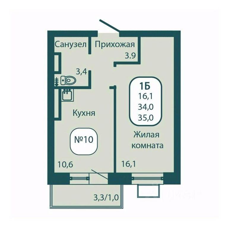 Apartment Sale, 35 sq. m. at Andreevka LIFE, Georgievskoe Highway, Moscow Region, Russia #1 Apartment Sale, 35 sq. m. at Andreevka LIFE, Georgievskoe Highway, Moscow Region, Russia #1