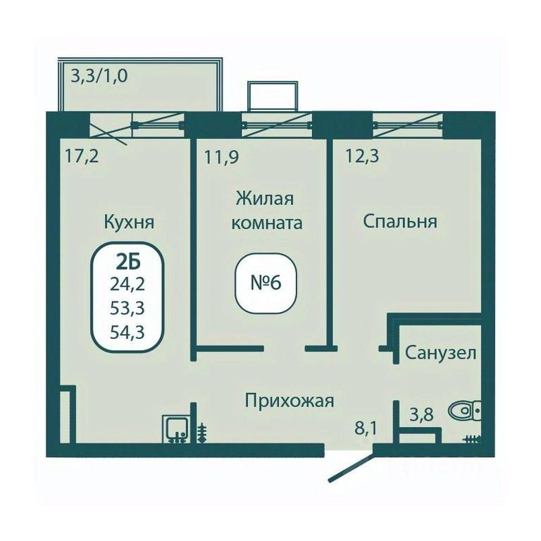 Продажа 1-комн. квартиры, 54,3 м² в ЖК «Андреевка LIFE», Георгиевское шоссе, Московская область, Россия #1 Продажа 1-комн. квартиры, 54,3 м² в ЖК «Андреевка LIFE», Георгиевское шоссе, Московская область, Россия #1