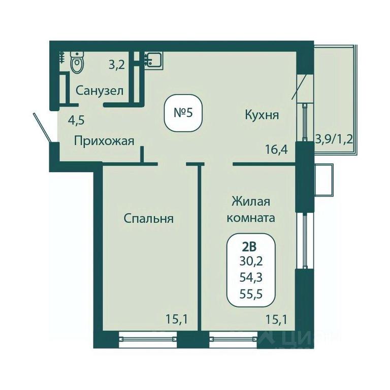Продажа 1-комн. квартиры, 55,5 м² в ЖК «Андреевка LIFE», Георгиевское шоссе, Московская область, Россия #1 Продажа 1-комн. квартиры, 55,5 м² в ЖК «Андреевка LIFE», Георгиевское шоссе, Московская область, Россия #1