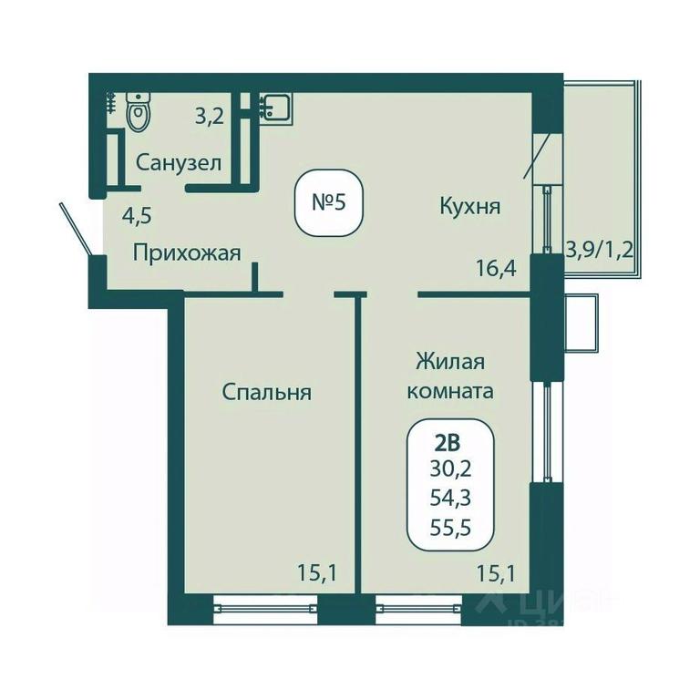 Продажа 1-комн. квартиры, 55,5 м² в ЖК «Андреевка LIFE», Георгиевское шоссе, Московская область, Россия #1 Продажа 1-комн. квартиры, 55,5 м² в ЖК «Андреевка LIFE», Георгиевское шоссе, Московская область, Россия #1